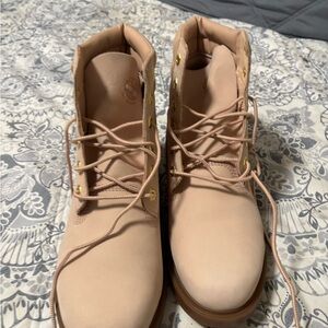 Timberland Women's Lace Up Boots - Tan